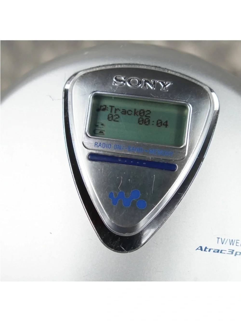 Sony Walkman D-NF400 CD Atrac3 Plus MP3 TV Weather FM/AM CD Player TESTED